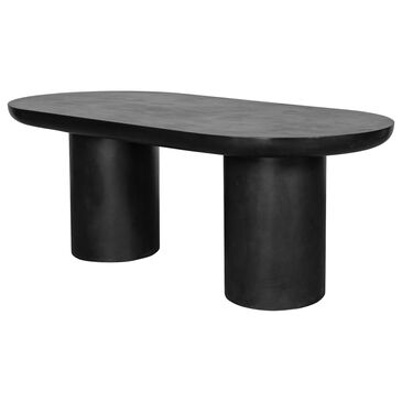 Moe"s Home Collection Rocca Dining Table in Black - Table Only, , large