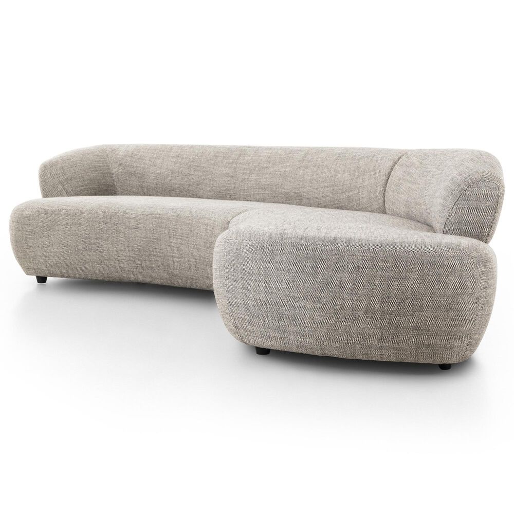 Four Hands Belen 2Pc Sectional w/ RAFC-Thames Coal, , large