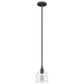 Hunter Dunshire 6" 1-Light Mini Pendant with Clear Shade in Noble Bronze, , large