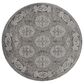 Amer Rugs Alexandria 6"7" Round Walnut Area Rug, , large