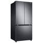 Samsung 17.5 Cu. Ft. French Door Refrigerator in Black Stainless Steel, , large