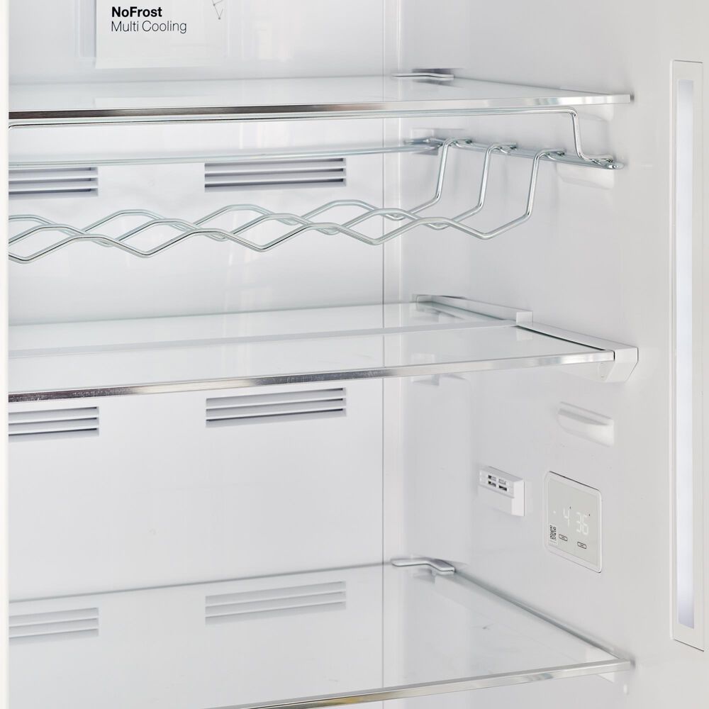 Unique Appliances Classic Retro 12 Cu. Ft. Bottom Freezer Regfrigerator In Midnight Black, , large