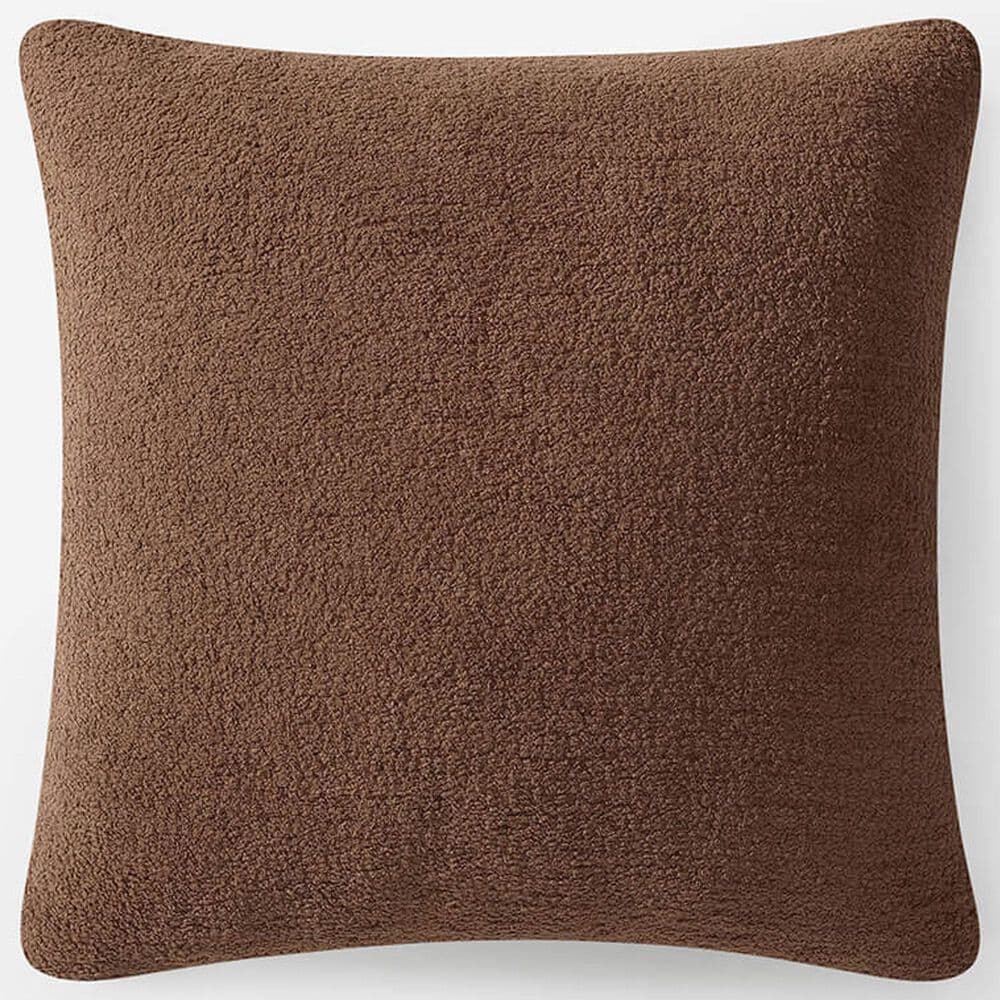 Sunday Citizen Snug Muslin 20&quot; Square Throw Pillow in Chestnut, , large