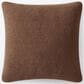 Sunday Citizen Snug Muslin 20" Square Throw Pillow in Chestnut, , large