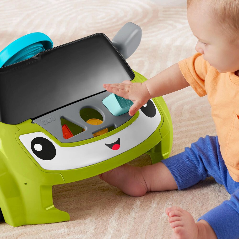 Fisher Price Laugh and Learn Sit and Steer Driver Activity Center Learning Toy in Multicolor, , large