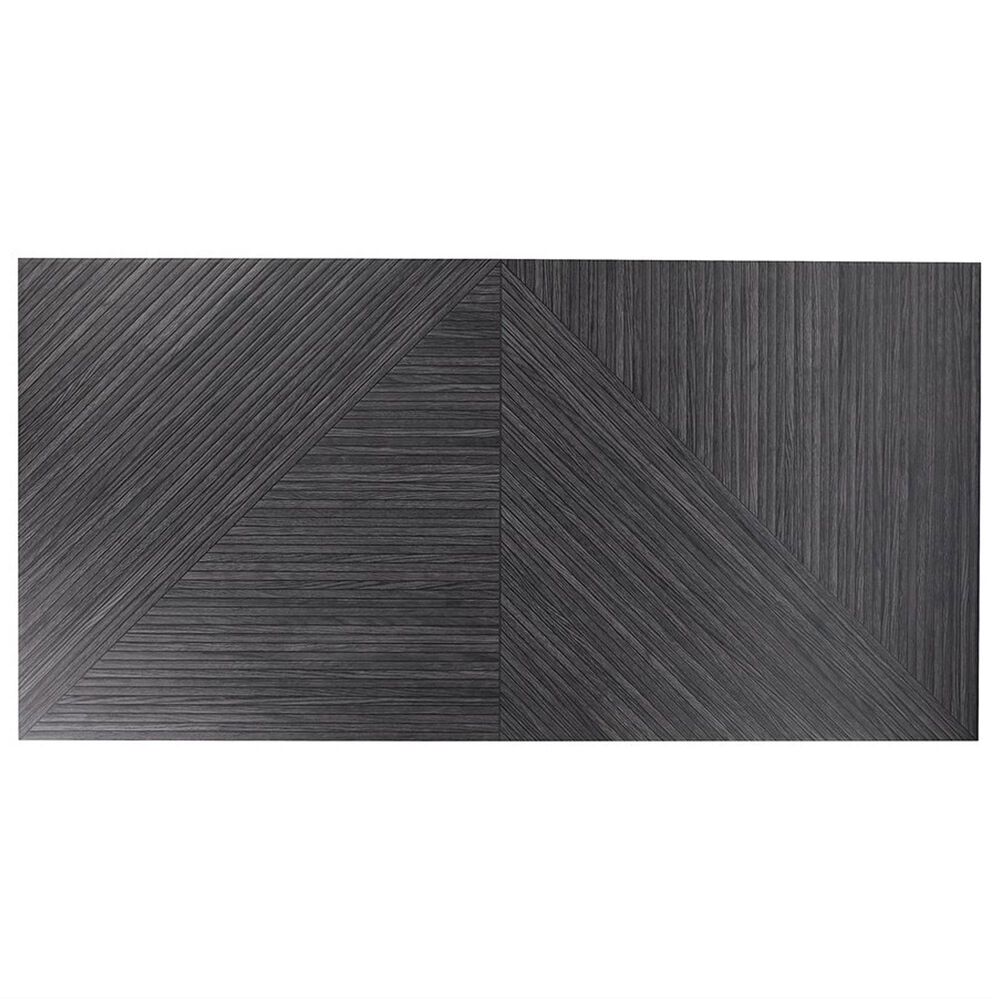 Soho Studio Lounge Ribbed Charcoal 24" x 48" Porcelain Tile, , large