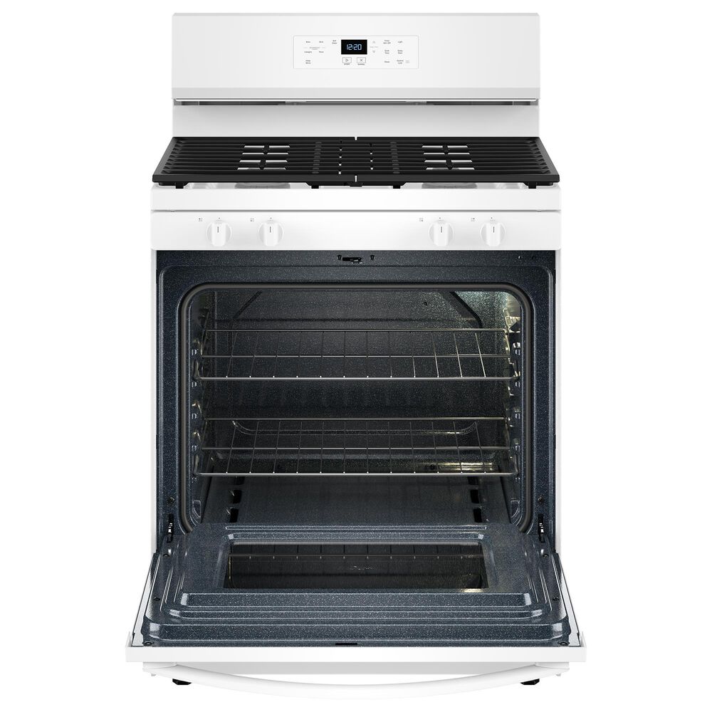 Whirlpool 5 Cu. Ft. Freestanding Gas Range with No Preheat Mode in White, , large