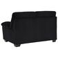 Ashley SimpleJoy Stationary Sofa and Loveseat Set in Onyx, , large