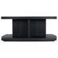 Hooker Furniture Linville Falls Shou Sugi Ban Square Cocktail Table in Charred Black, , large