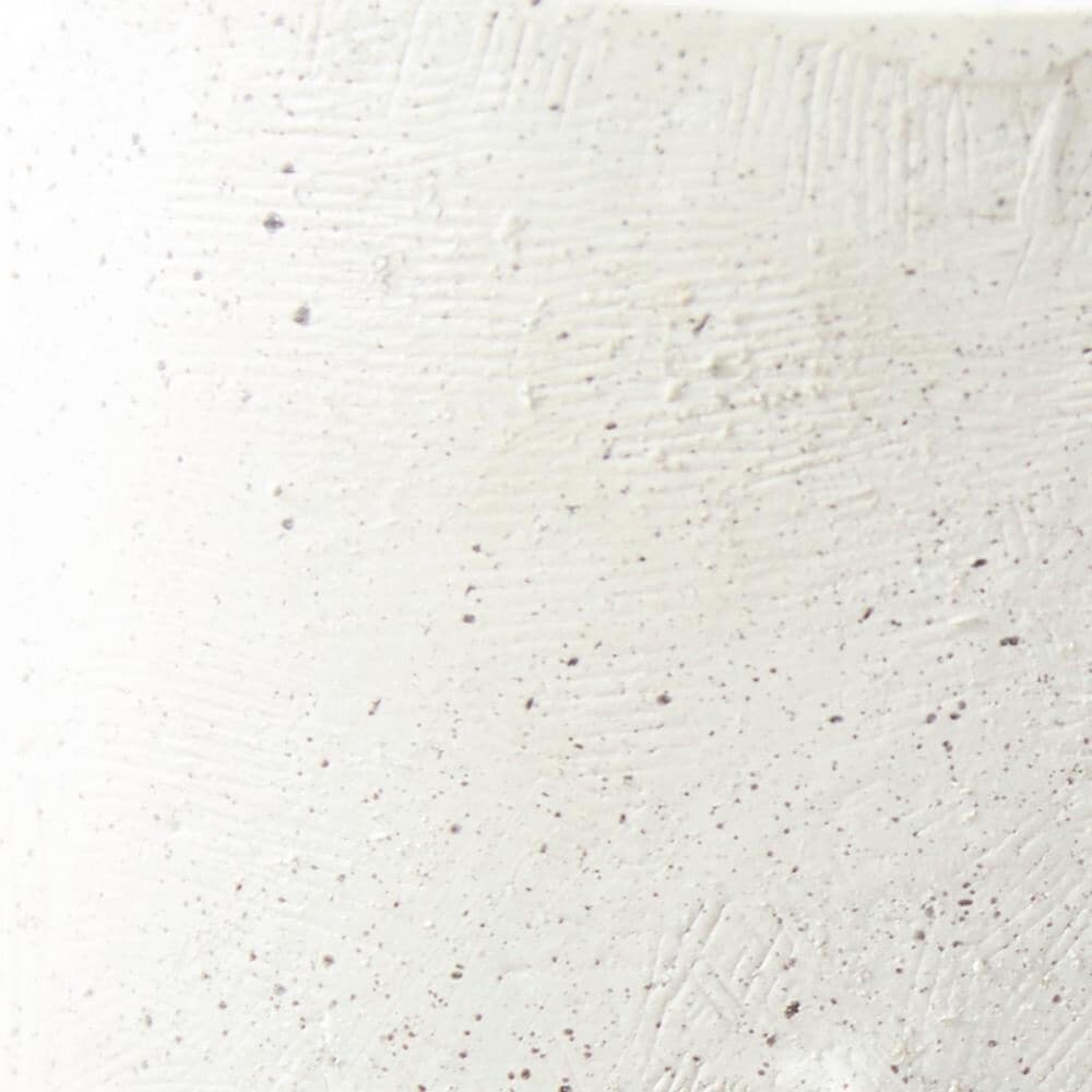 Maple and Jade Polystone Leaf Decorative Vase in Matte White, Terracotta and Brown, , large