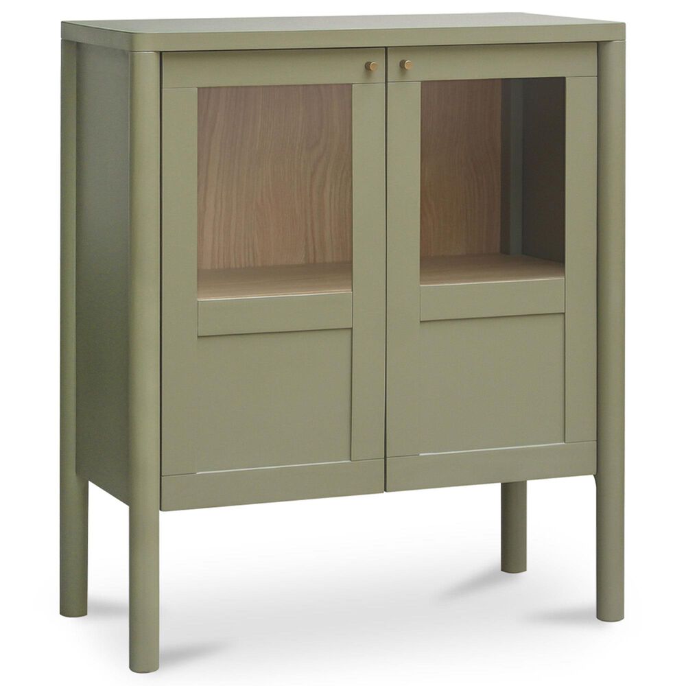 Moe"s Home Collection Hannah 2-Door Cabinet in Green, , large