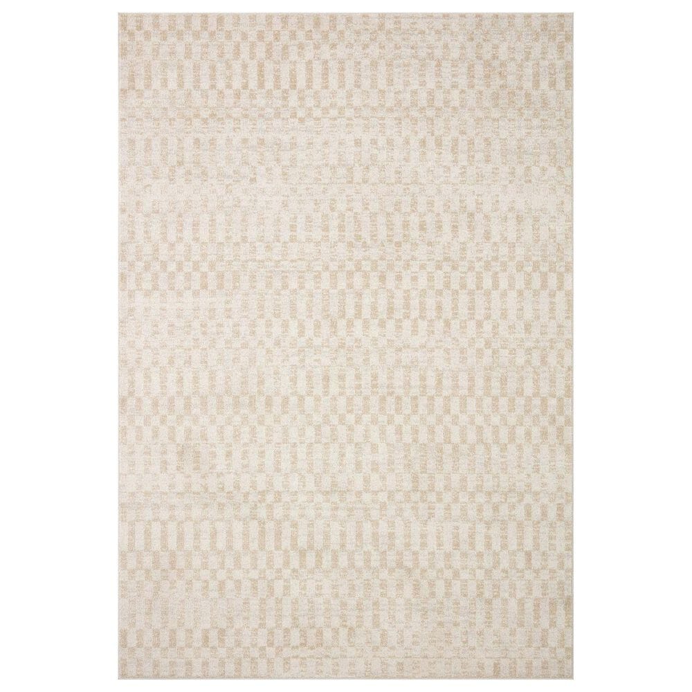 Loloi II Kamala 9"2" x 13" Ivory and Natural Area Rug, , large