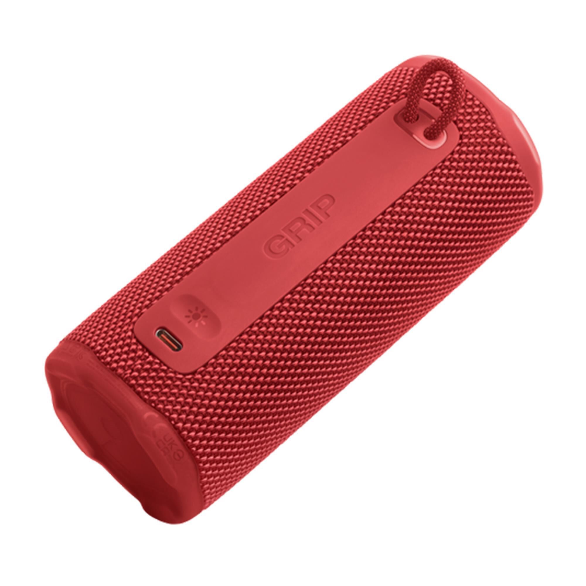 JBL Grip - Portable Compact Bluetooth Waterproof Speaker in Red
