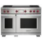 Wolf Appliances 7.8 Cu. Ft. Freestanding Dual Fuel Range with Liquid Propane and French Top in Stainless Steel, , large