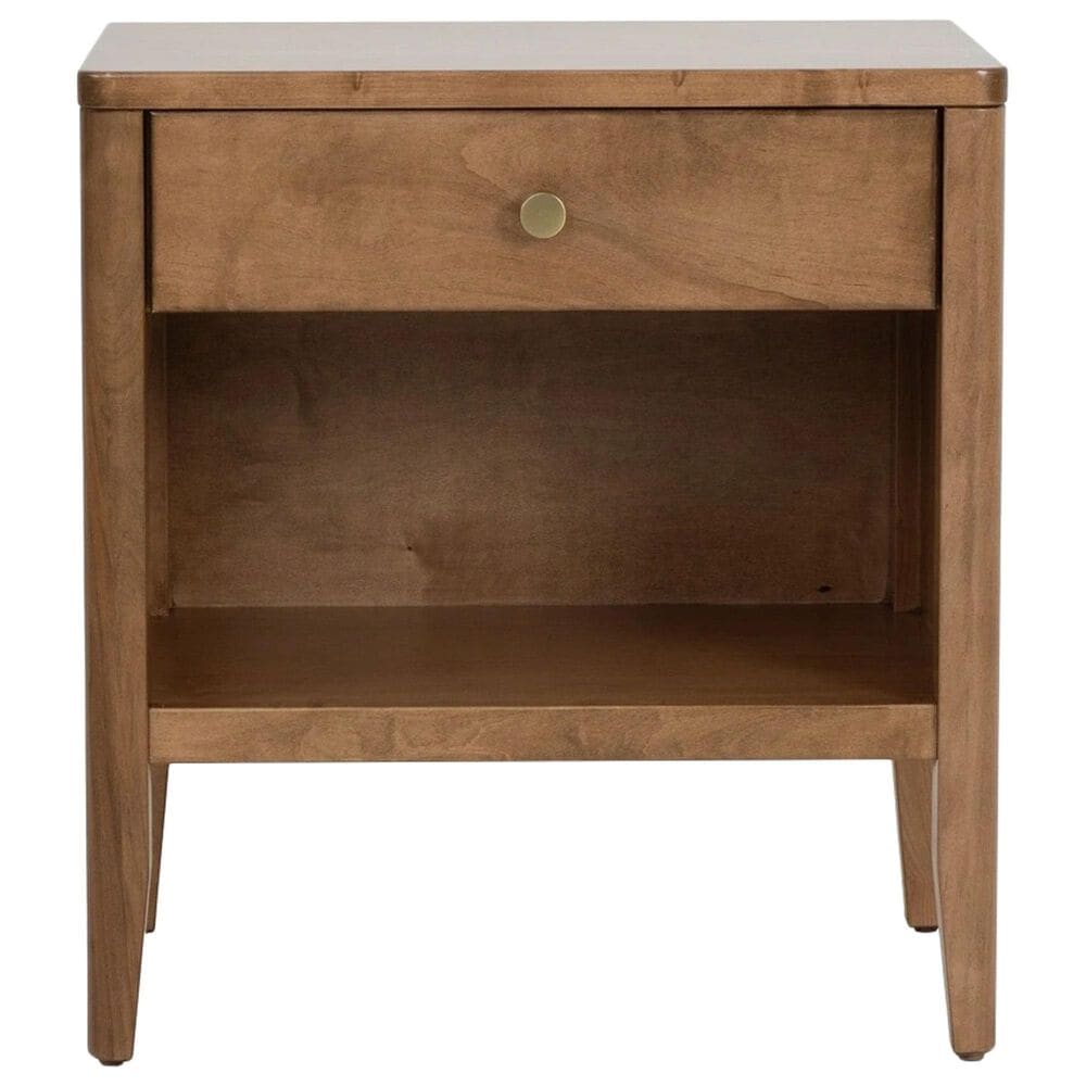 Archbold Furniture Warren 1-Drawer Nightstand in Harvest, , large