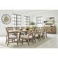 Ashley Ridgester Dining Table in Natural - Table Only, , large
