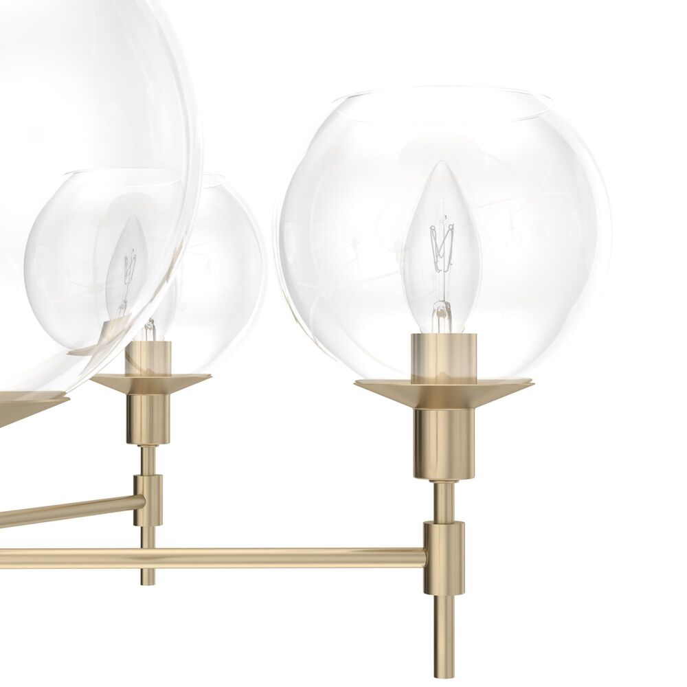 Hunter Xidane 6-Light Chandelier in Alturas Gold, , large