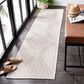 Safavieh Bermuda 2" x 8" Cream and Beige Indoor/Outdoor Area Performance Rug, , large