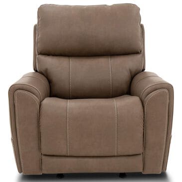 Flexsteel Carter Power Rocking Recliner in Cappuccino, , large