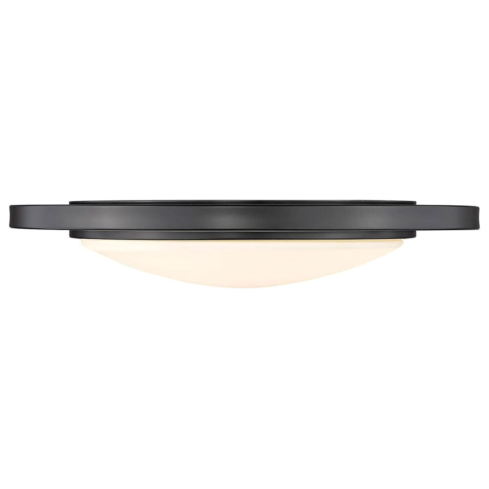 Golden Lighting 16.5&quot; Astra Flush Mount in Matte Black, , large