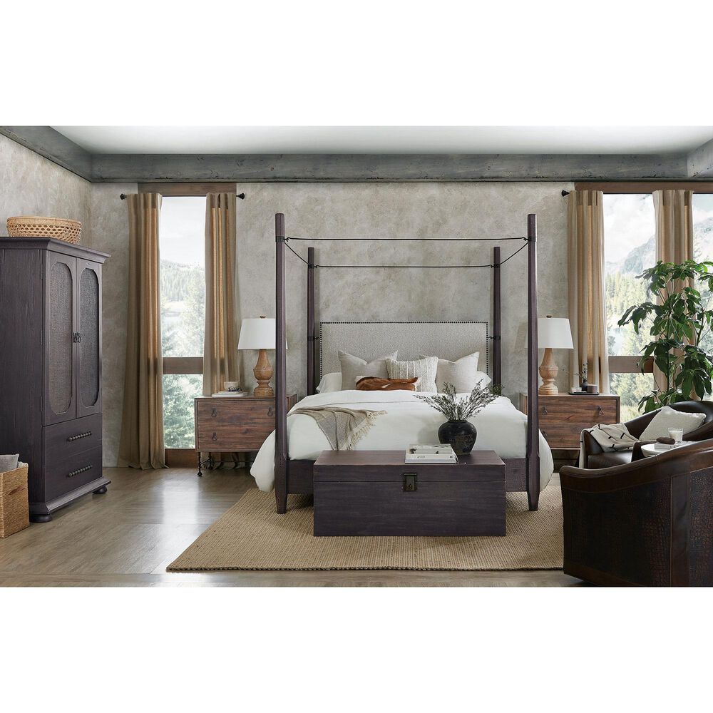 Hooker Furniture Big Sky Armoire in Black, , large