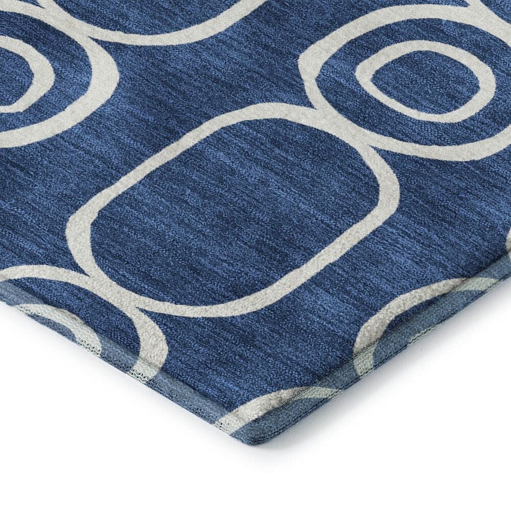 Dalyn Rug Company The Reserve TR6 Navy 3&#39; x 5&#39; Indoor/Outdoor Area Rug, , large