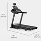 BowFlex T6 Folding Treadmill in Black, , large
