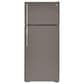 GE Appliances 17.5 Cu. Ft. Top Freezer Refrigerator with Reversible Door in Slate, , large