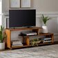 Walker Edison 60" Rustic Solid Wood TV Console in Amber, , large