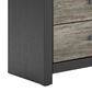 Ashley Broachmyn 4-Piece Queen Panel Bedroom Set in Black and Gray, , large