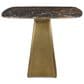 Uttermost Equilateral Dining Table in Michelangelo and Light Antique Brass - Table Only, , large