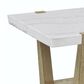 Crystal City Perth Cocktail Table in Weathered Sand and White, , large