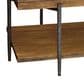 Hekman Bedford Park Rectangle Coffee Table with Shelf in Brown and Black, , large