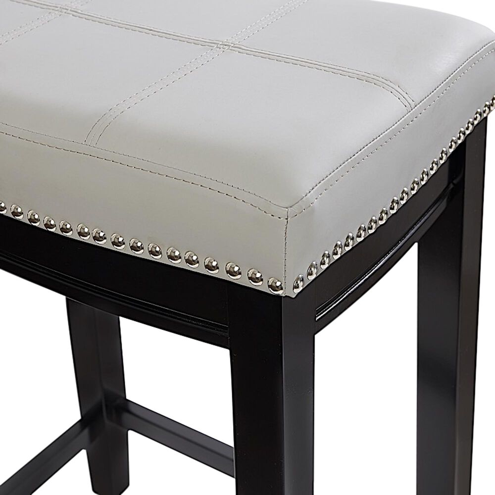 Linden Boulevard Claridge Barstool in Grey, , large