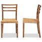 Baxton Studio Arthur Side Chair in Walnut Brown (Set of 2), , large