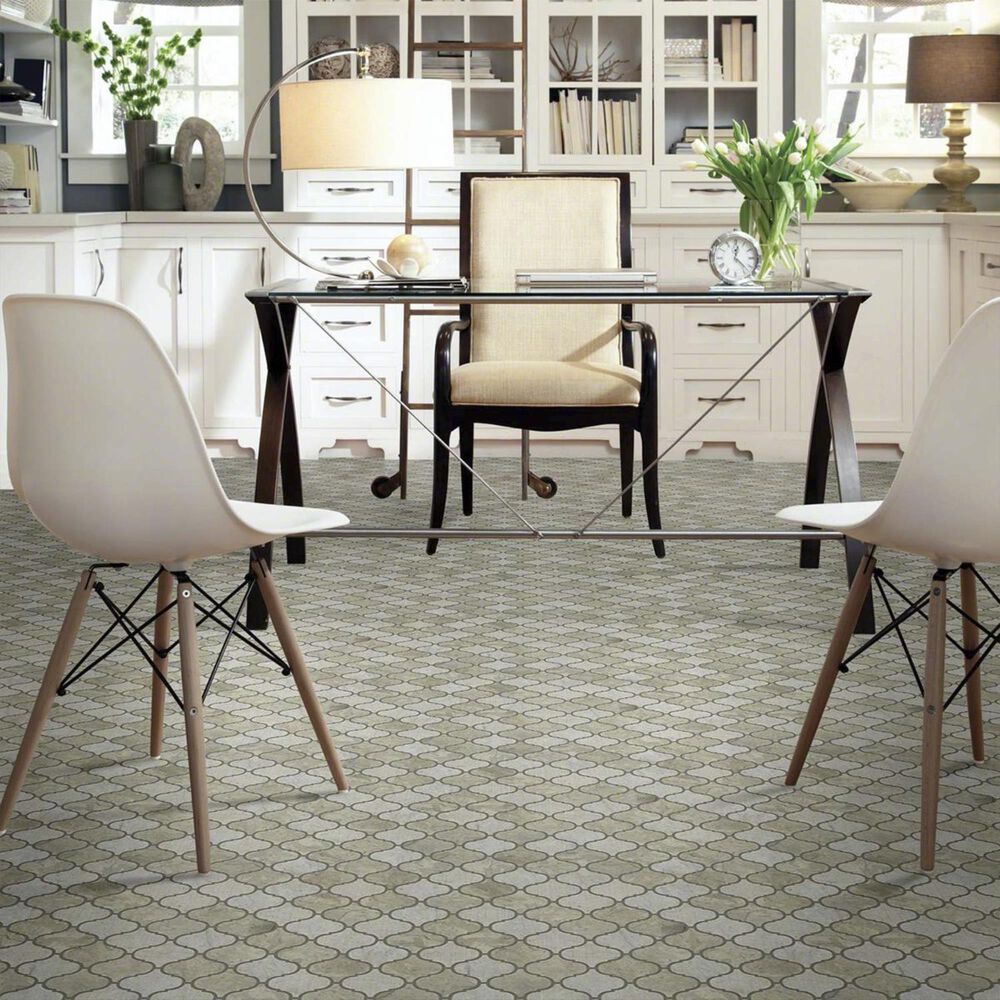 Shaw Boca Lantern Thala Gray 9.84" x 9.25" Natural Stone Tile, , large