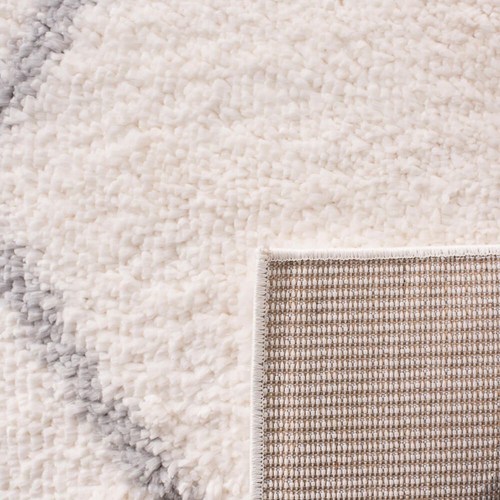 Safavieh Parma Shag PMA515A 8&#39; x 10&#39; Cream and Grey Area Rug, , large