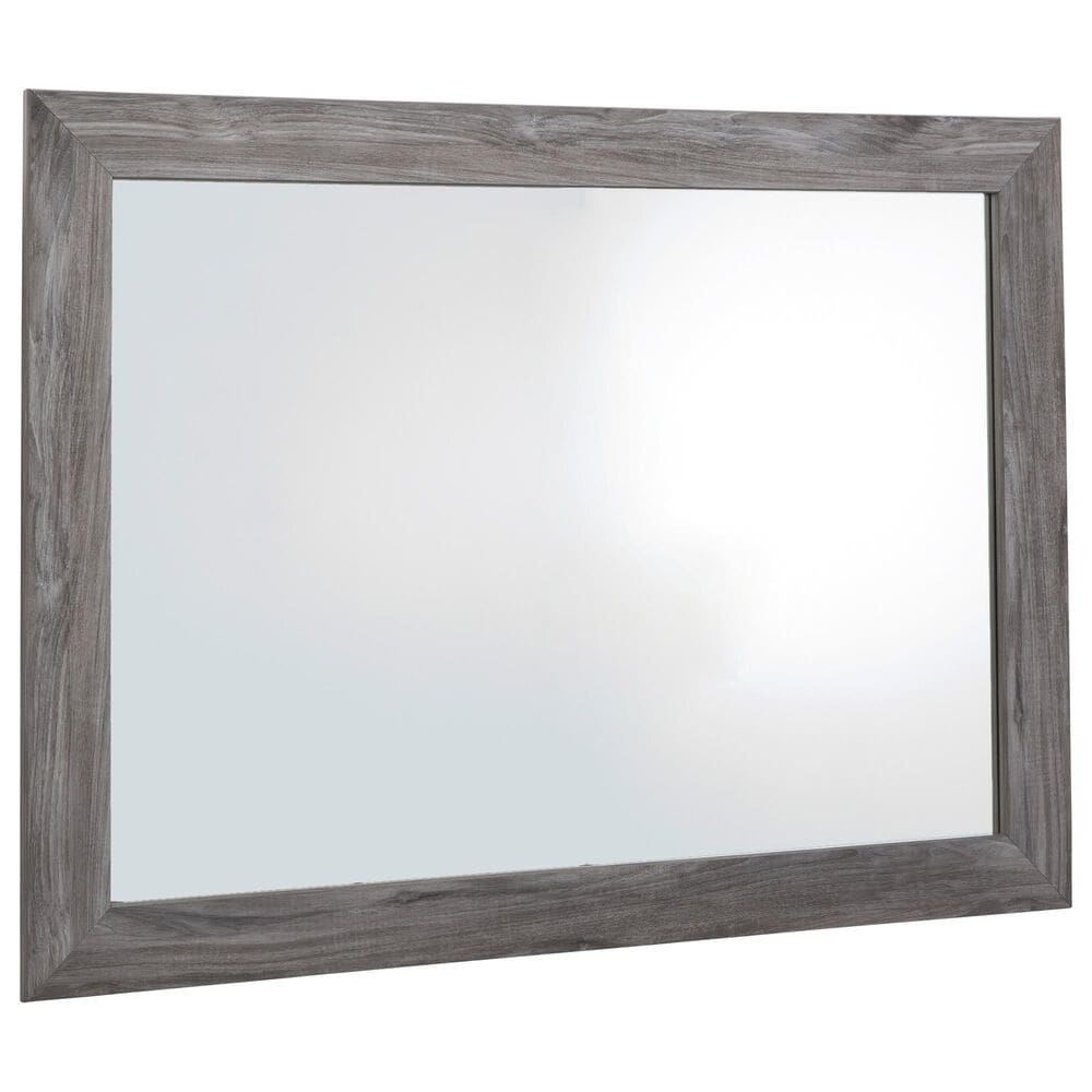 Ashley Bronyan Bedroom Dresser Mirror in Dark Gray, , large