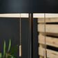 Ashley Amadell Floor Lamp in Black and Gold, , large