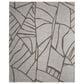 Feizy Kimball Gray, Taupe and Ivory 3"6" x 5"6" Area Rug, , large