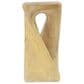 Hearth and Haven Outdoor End Table with Twist Design in Natural, , large