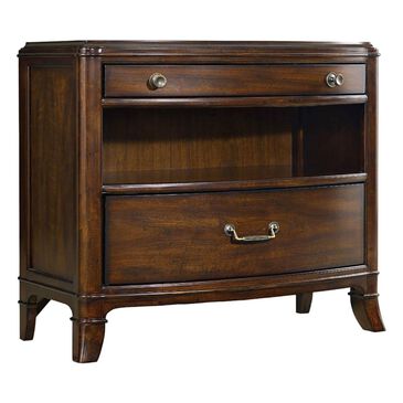 Hooker Furniture Palisade 2-Drawer Nightstand in Walnut, , large