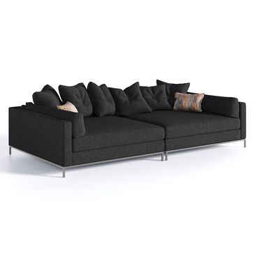 Jonathan Louis Cordoba 2-Piece Cuddler Chaise in Vibe Nocturnal, , large