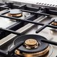 Bertazzoni Heritage 5.7 Cu. Ft. Freestanding Dual Fuel Range in Nero, , large