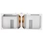 James Martin Vanities Addison 60" Double Bathroom Vanity in Glossy White with 3 cm White Zeus Quartz Top and Rectangular Sinks, , large