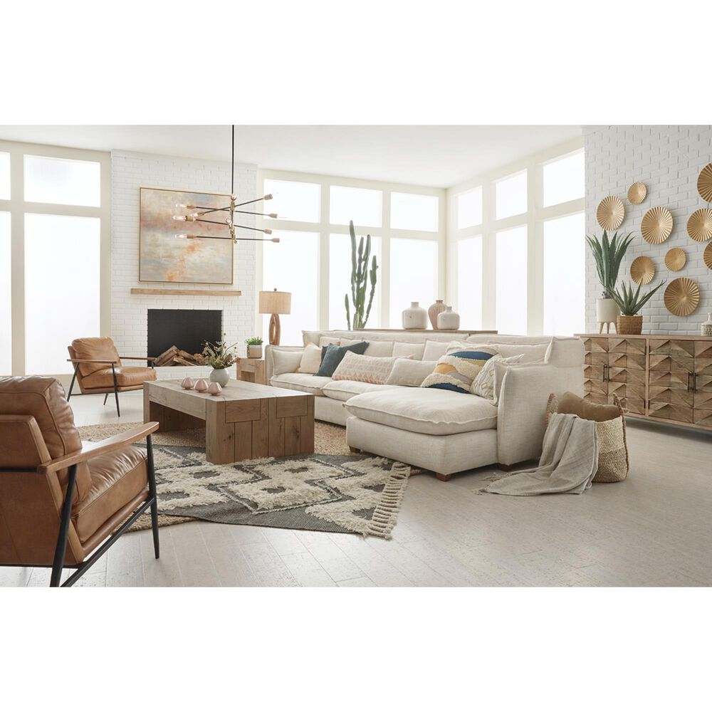 Classic Home Bristol Coffee Table in Cafe Brown, , large