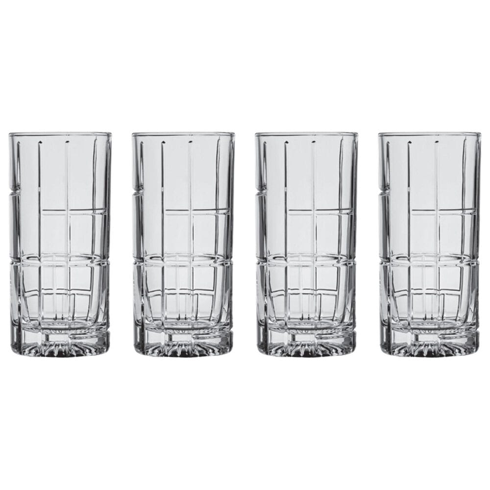 Anchor Hocking Traze 12 Oz FTR High Ball in Clear (Set of 4), , large
