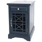 Waltham Craftsman Power Chairside Table in Navy Blue, , large