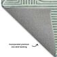 Dalyn Rug Company The Reserve TR14 Teal 9" x 12" Indoor/Outdoor Area Rug, , large