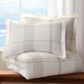 Levtex Waffle Plaid 3-Piece King/California King Comforter Set in Taupe and Cream, , large